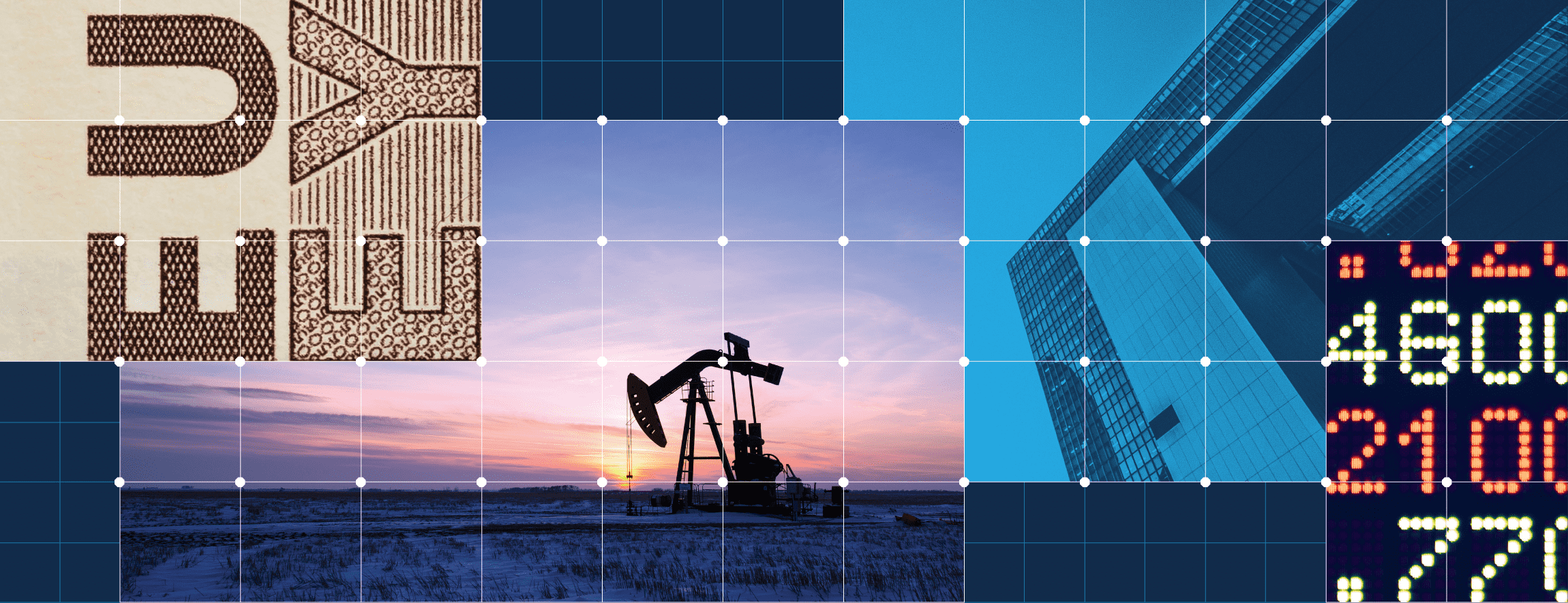 Stylized Grid of Brand Images